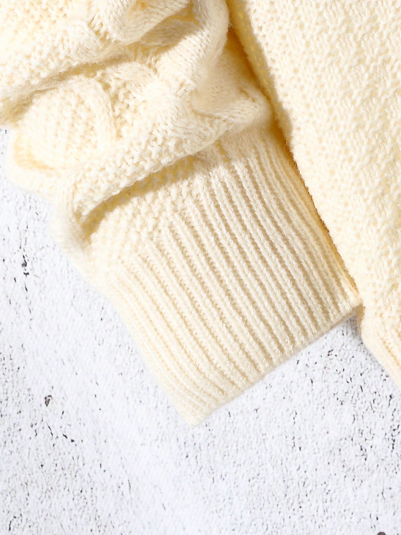 Teen Boys Loose Fit Crew Neck Cable Knit Pullover Sweater,Oatmeal Oversized Retro Jumper,Back-To-School,Autumn,All White Casual Formal Textured Top