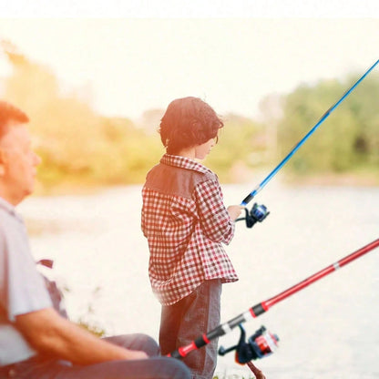 Telescopic Short Fishing Rod Set, Ultra-Hard Long Cast Rod With Metal Reel, Complete Casting Fishing Gear, 39pcs Fishing Lure Set, Suitable For All Water Layers, Freshwater And Saltwater, Fishing Gift