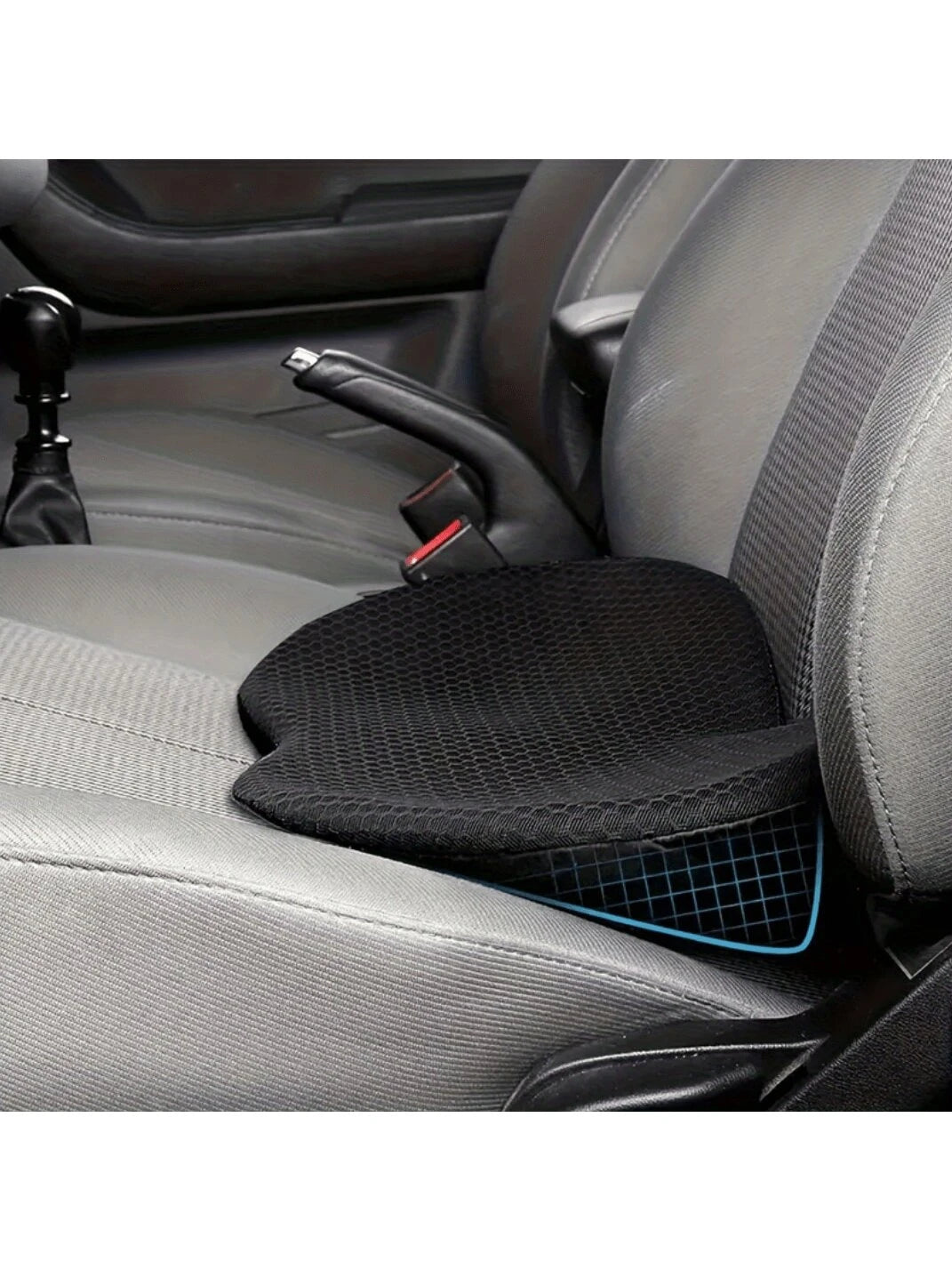 The 1pc Memory Foam Car Seat Cushion Relieves Sciatica And Lower Back Pain During Driving, And Eases Fatigue