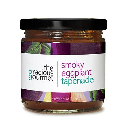 The Gracious Gourmet - Smoky Eggplant Tapenade