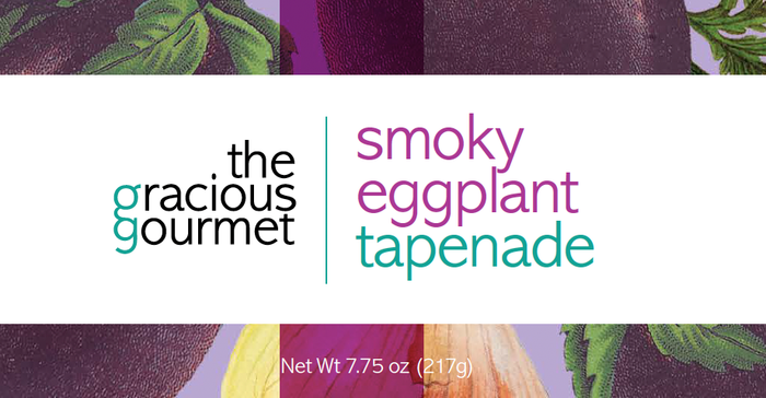 The Gracious Gourmet - Smoky Eggplant Tapenade