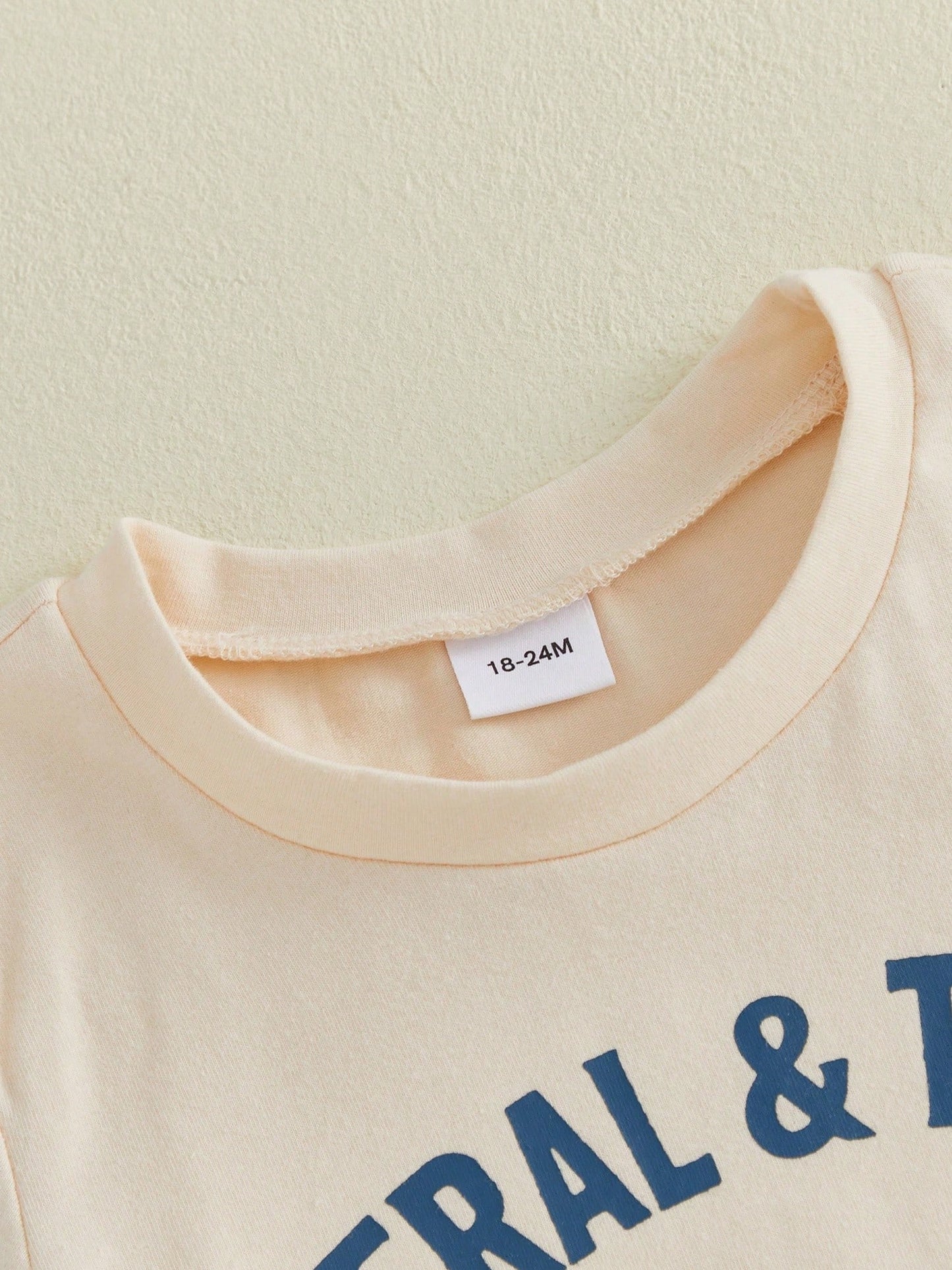 Toddler Boys Girls Birthday Shirts Short Sleeve Round Neck Raccoon Letter Print Tops Loose Fit Clothes 2-4Y
