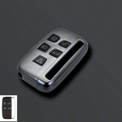 TPU Car Key Cover Compatible With Land Rover Range Rover, Range Rover Evoque, Range Rover Sport, Freelander, Discovery, Velar, XE, XF, XJ Accessories