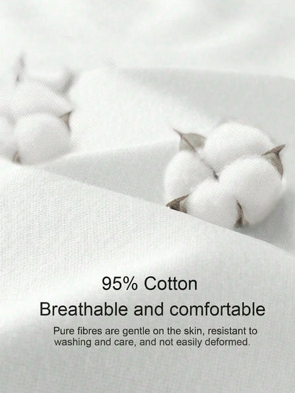 Tseoso Casual Minimalist Tank Top, Versatile 95% Cotton, Suitable For Summer