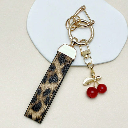 TTOBS 1 Car Keychain With Cute Cherry Pendant