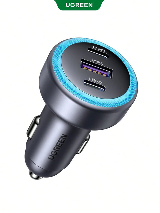 UGREEN Mini Car Charger Simple Practical Multi-Functional