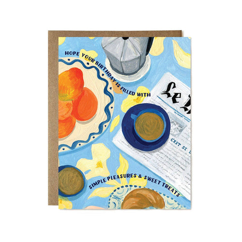 Ula Bloom - Simple Pleasures & Sweet Treats Card