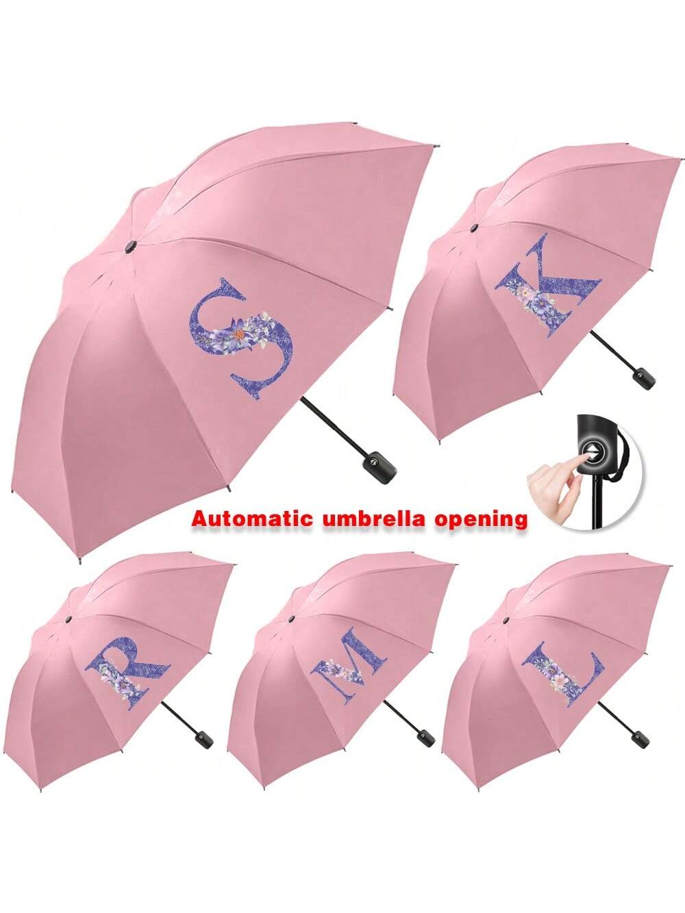 Umbrella Sun Umbrella Folding Umbrella Travel Essentials Dual-Purpose Sun Rain Umbrellas Fully Automatic Umbrellas UV Protection Increased Thickness For Both Men And Women Windproof Compact Collapsibl