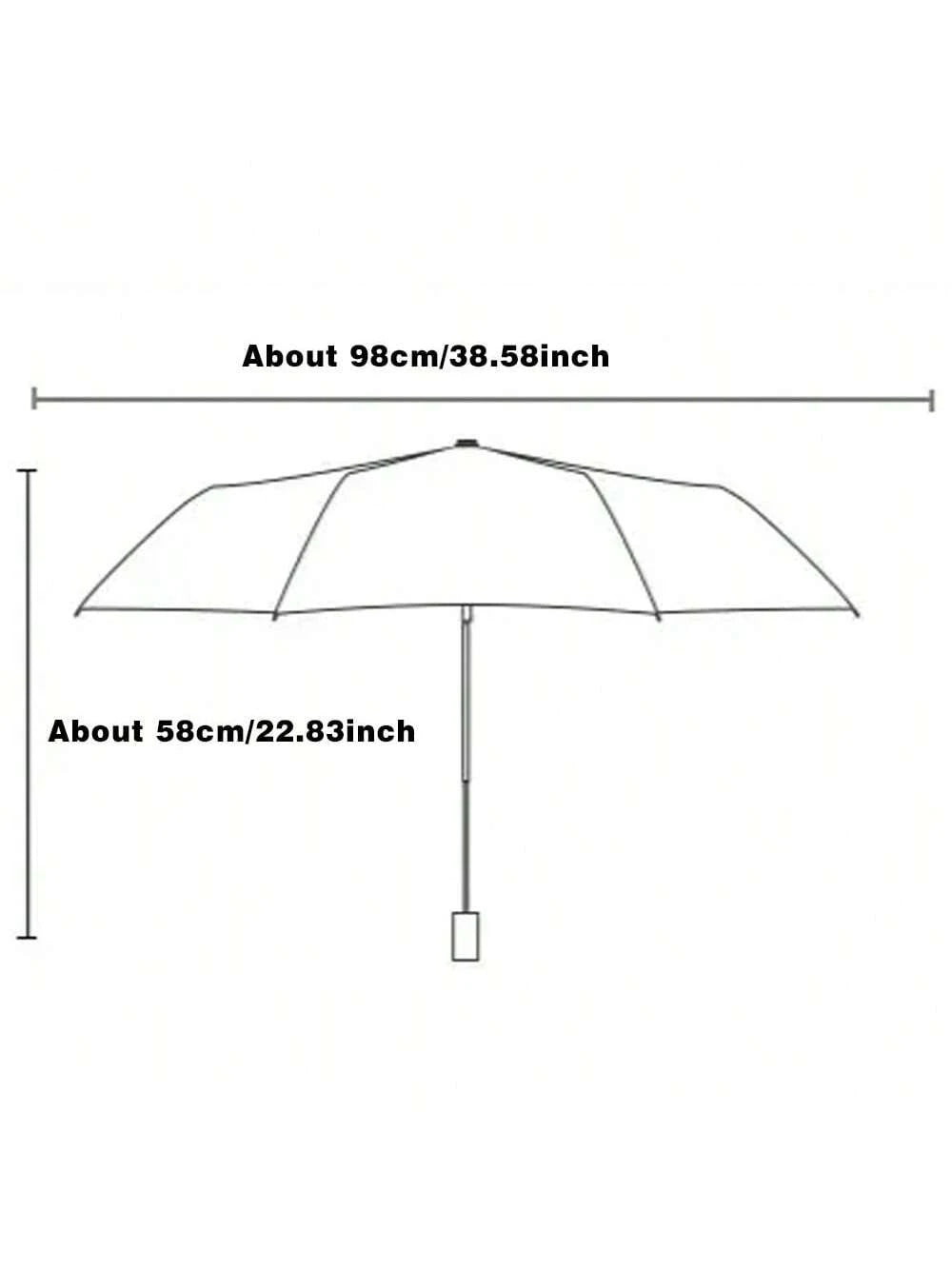 Umbrella Sun Umbrella Folding Umbrella Travel Essentials Dual-Purpose Sun Rain Umbrellas Fully Automatic Umbrellas UV Protection Increased Thickness For Both Men And Women Windproof Compact Collapsibl