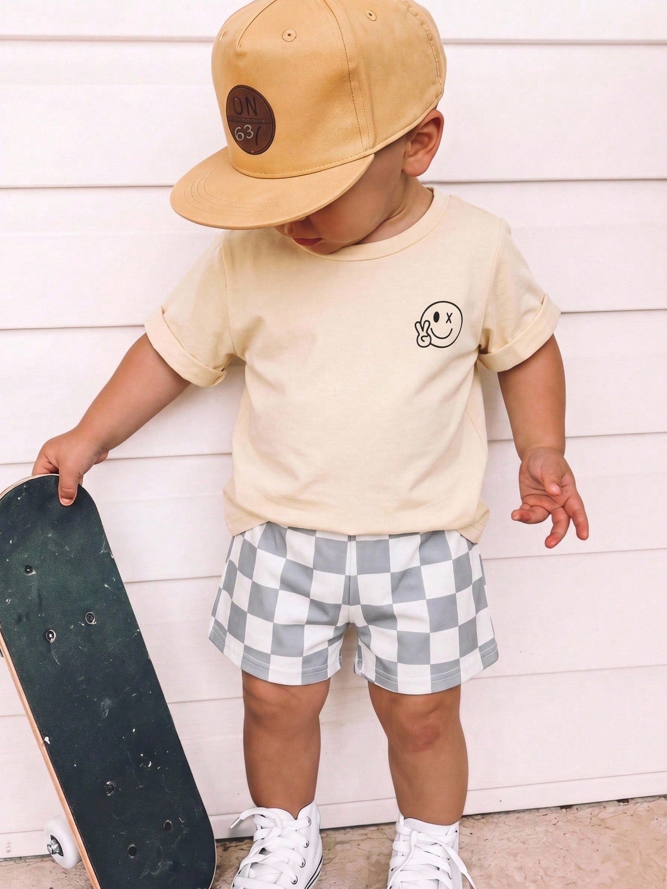 Unisex Baby Boy/Girl, Toddler 2pcs Spring/Summer Casual Fashion Short Sleeve T-Shirt Set, Streetwear, Baby Outfit Sets