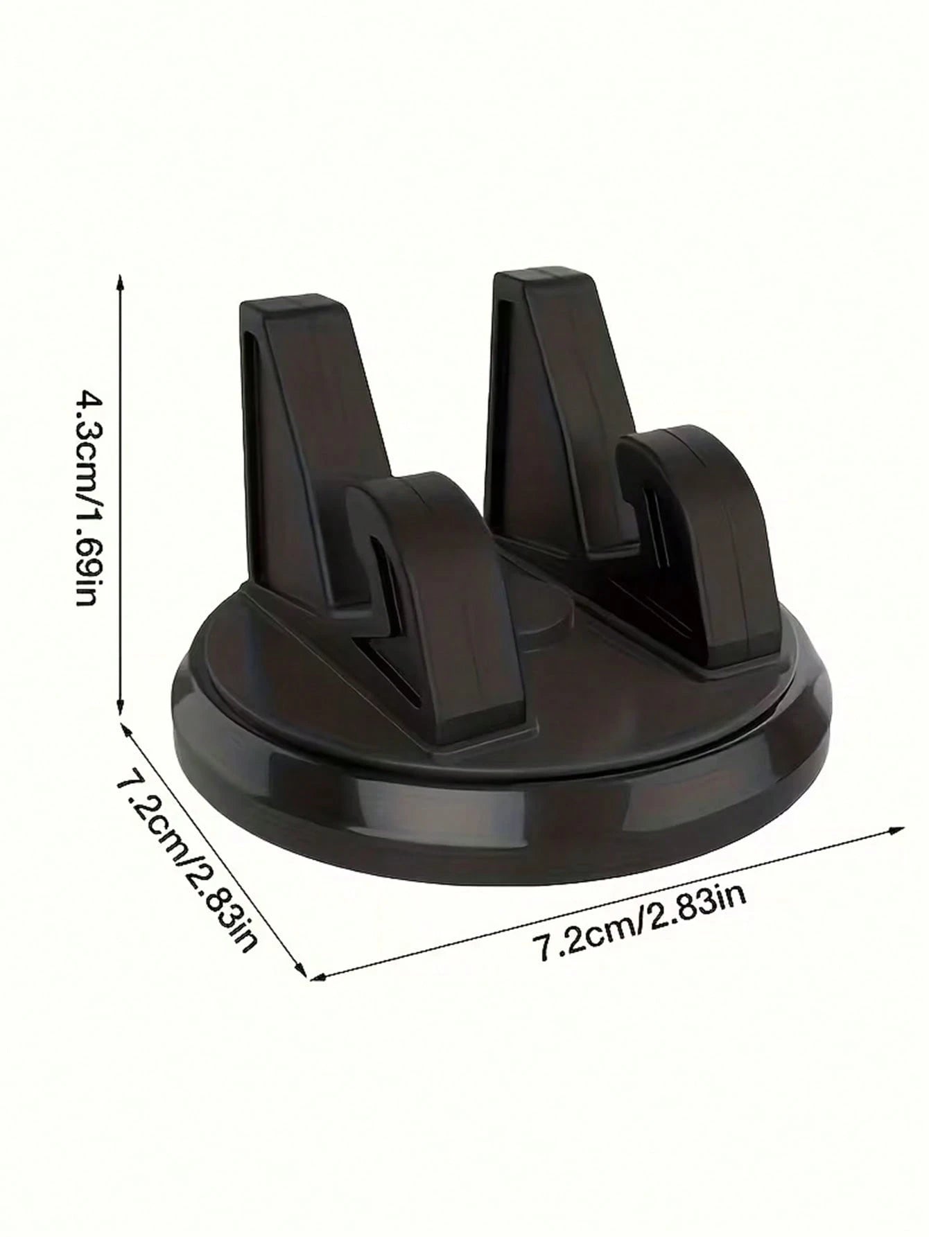 Universal 360° Rotatable ABS Dashboard Mount, Anti-Slip Phone Holder, Car GPS Navigation Accessory, Adjustable Car Phone Mount, Suitable For Car Electronic Accessories, All 4 Seasons