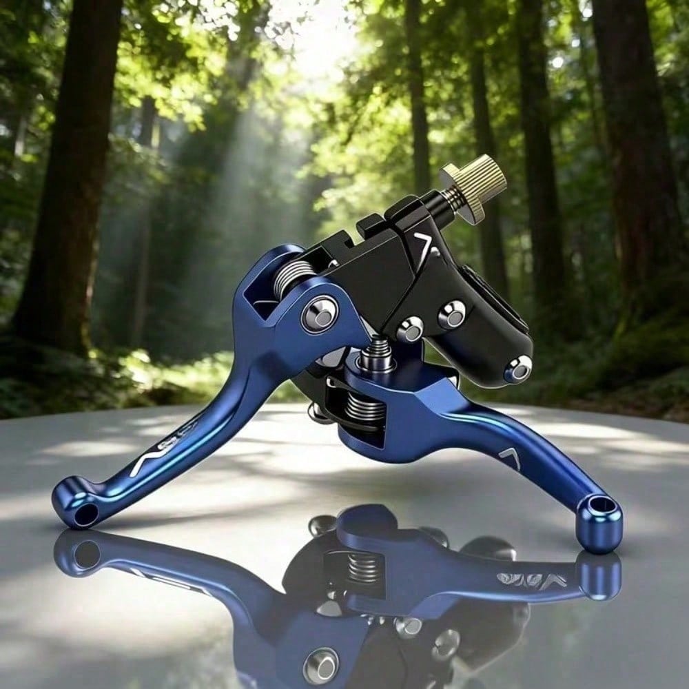 Universal Motorcycle Clutch And Brake Levers – Aluminum Alloy Off-Road Bike Handlebar Set (1 Pair)