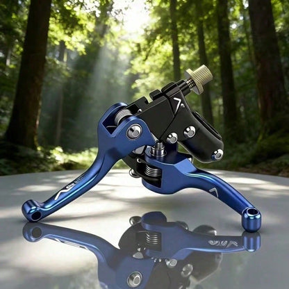 Universal Motorcycle Clutch And Brake Levers – Aluminum Alloy Off-Road Bike Handlebar Set (1 Pair)
