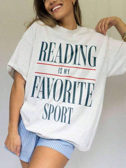 Vintage Reading Is My Favorite Sport Shirt, Bookish Tee, Book Reader Gift, English Teacher Gift, Bookworm Tshirt, Librarian Shirt, Booklover,% Cotton