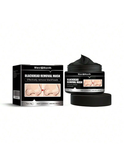 west month Cleaning Blackhead Removal Mask- Peel Off Tear Type Blackhead Removing Activated Carbon Cleaning, Dirts, Pores Facial Mask For Women And Men