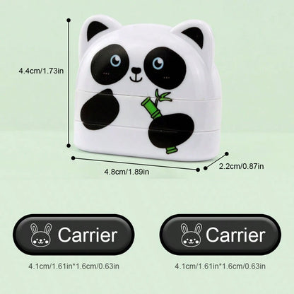 White + Black Ink Personalized Name Stamp No More Losing Track Of Stuff- One Stamp To Label Everything These Stamps Work On Everything! From Clothes To Lunchboxes To Water A Ground-Breaking Solution