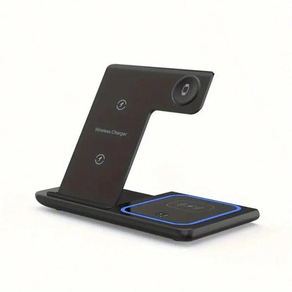Wireless Charging Station 3-In-1 15W Fast Charging Charger Cradle For 16 15 14 13 12 11 X 8 Pro Max/Pro/Mini/Plus For Watch Ultra10/ 9/8 7/6/5/4/3/2 SE For Pods 3/2/Pro Gifts For Mother, Family, Frien