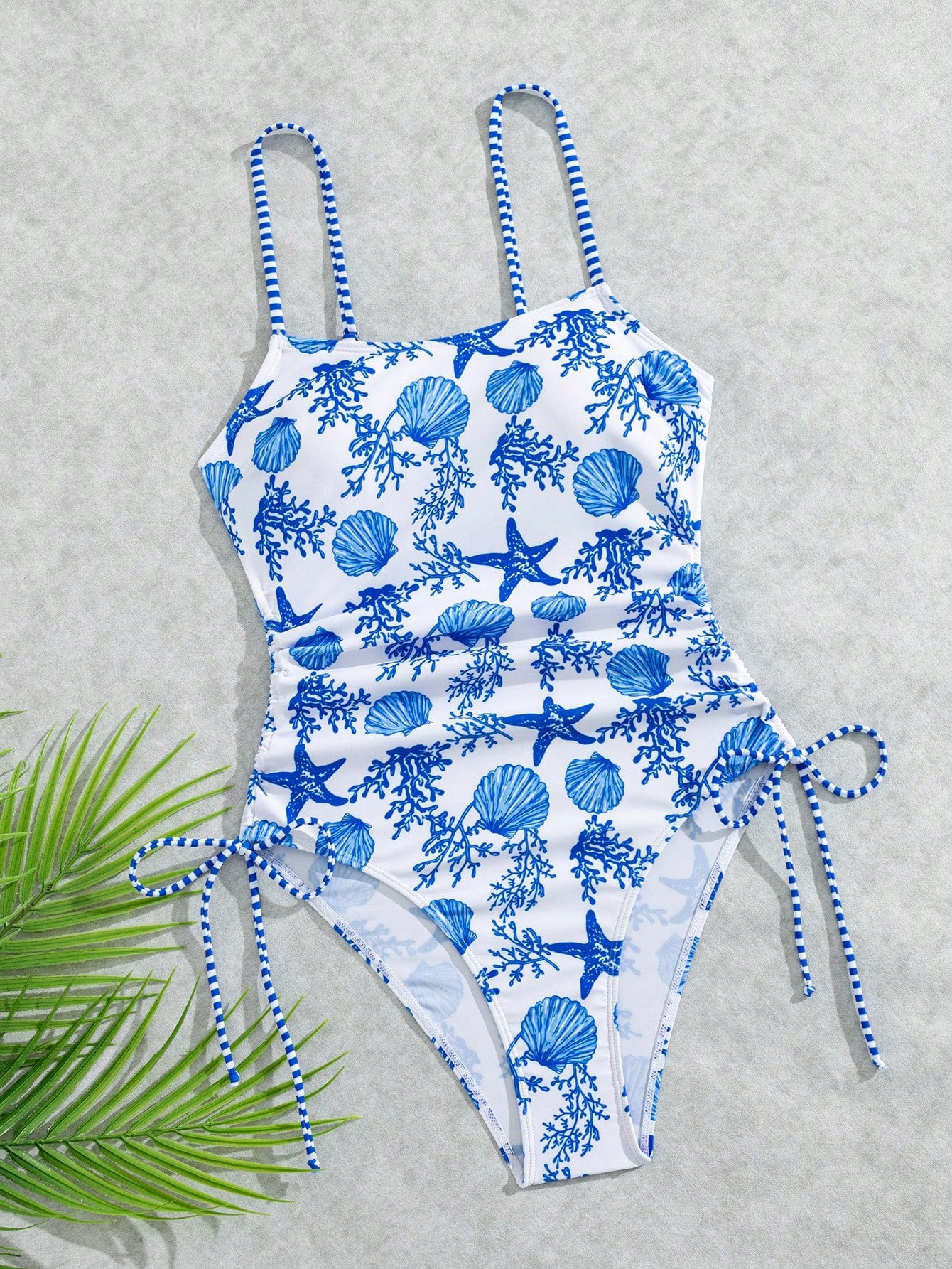 Women's All-Over Print 1pc Swimsuit, Suitable For Beach Vacation, Pool Party, Beach Party Summer