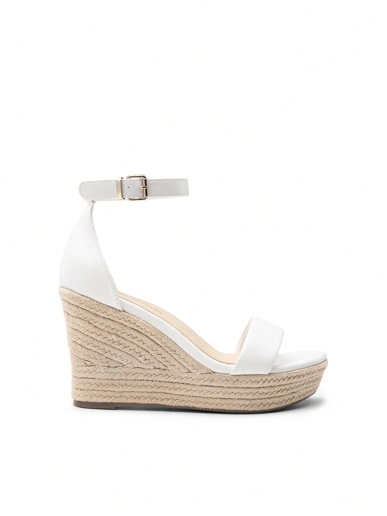 Women's Espadrilles Wedge Sandals Open Toe Comfortable Adjustable Ankle Strap 3.6 Inch For Vocation Walking Beach Dressy Summer Platform Shoes