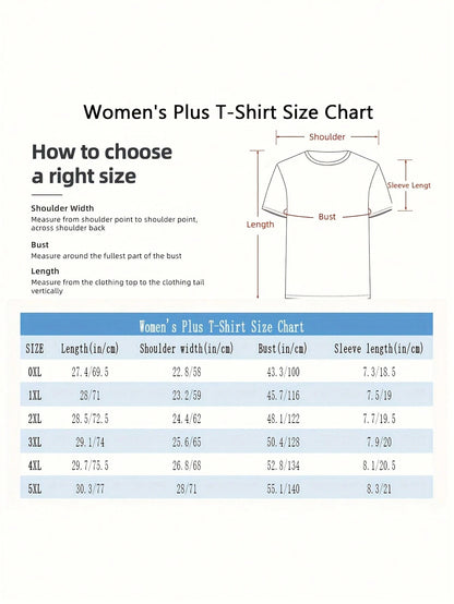 Women's F-Bomb Mom Graphic- "With Tattoos Pretty Eyes And Thick Thighs" Design Plus Size T-Shirt Oversized Graphic Short Sleeve 1 Pcs Tee Novelty 100% Polyester Shirt Casual Crew Neck Top 220g