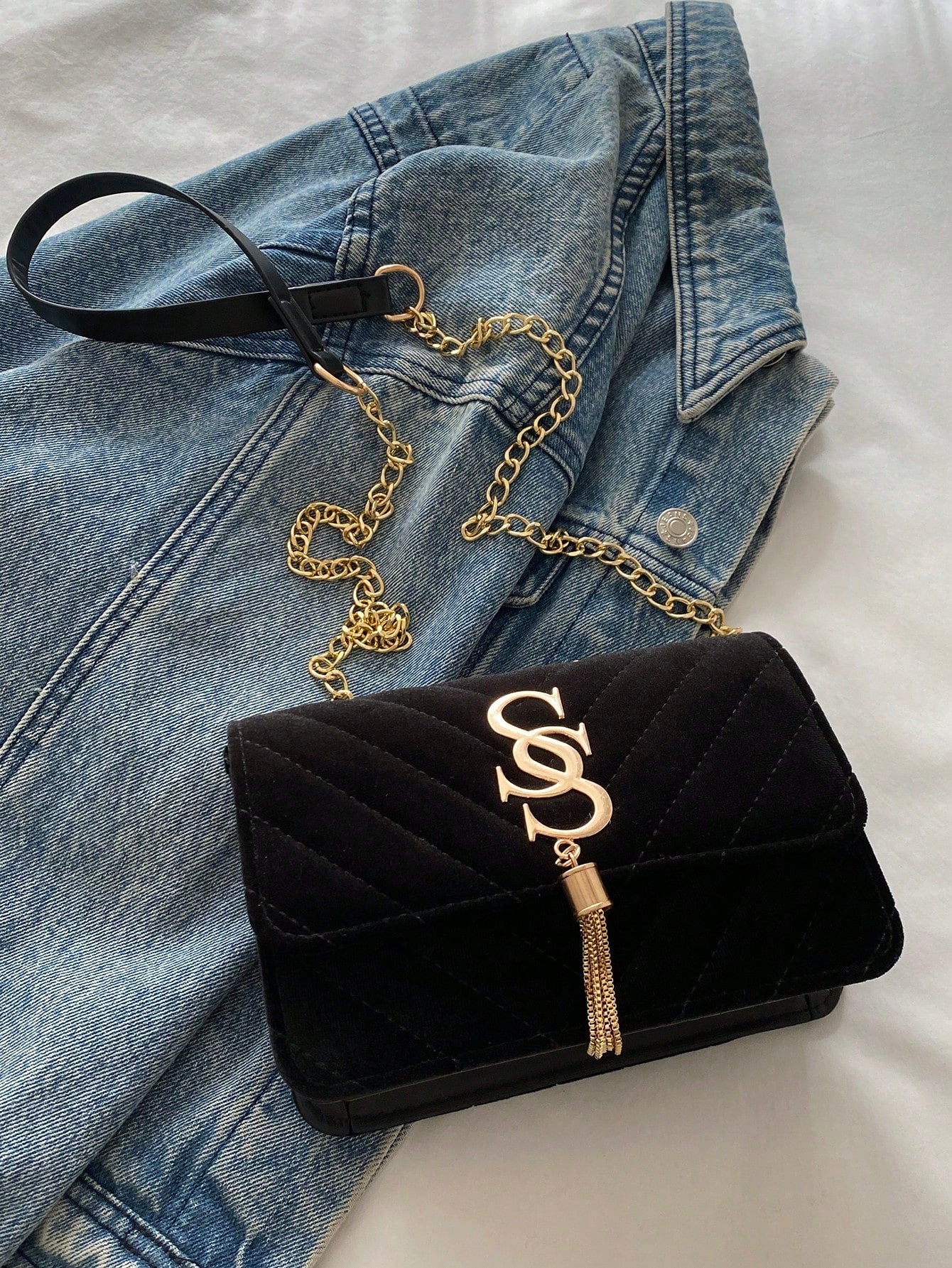 Women's Fashion Solid Color PU Leather Quilted Shoulder Bag, Multifunctional Flap Chain Crossbody Bag,Business Professional Women