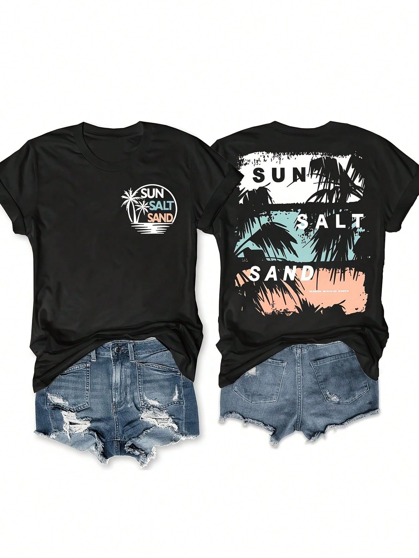 Women's Oversized Loose Fit T-Shirt With Retro Graphic Print, Drop Shoulder Short Sleeve Streetwear Top, Casual Graphic Print T-Shirt With Crew Neck