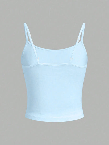 Women's Slim Fit Fruit Print Camisole Top, Summer Y2K Sexy Look