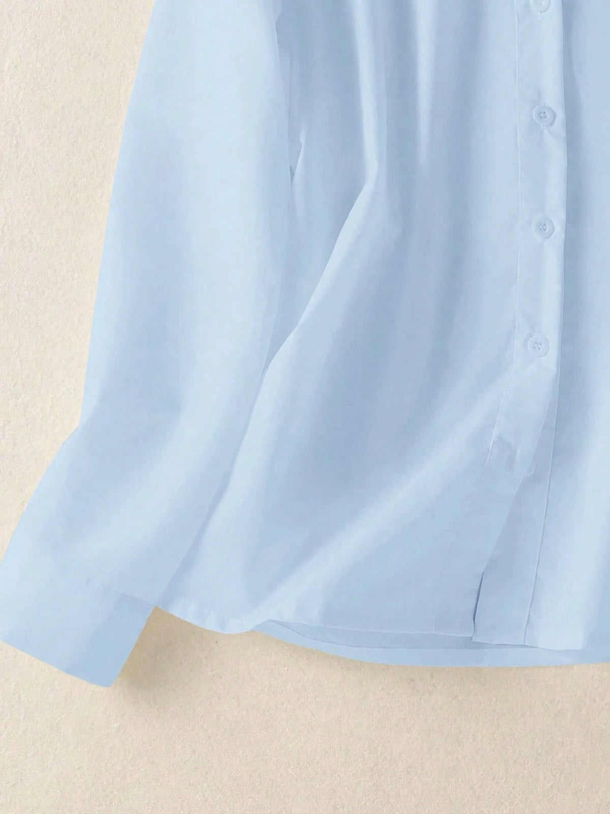 Women's Solid V Neck Button Down Shirt, Long Sleeve Casual Elegant Blouse With Pocket, Daily, Holiday, Travel, Spring Summer Fall Winter Essential