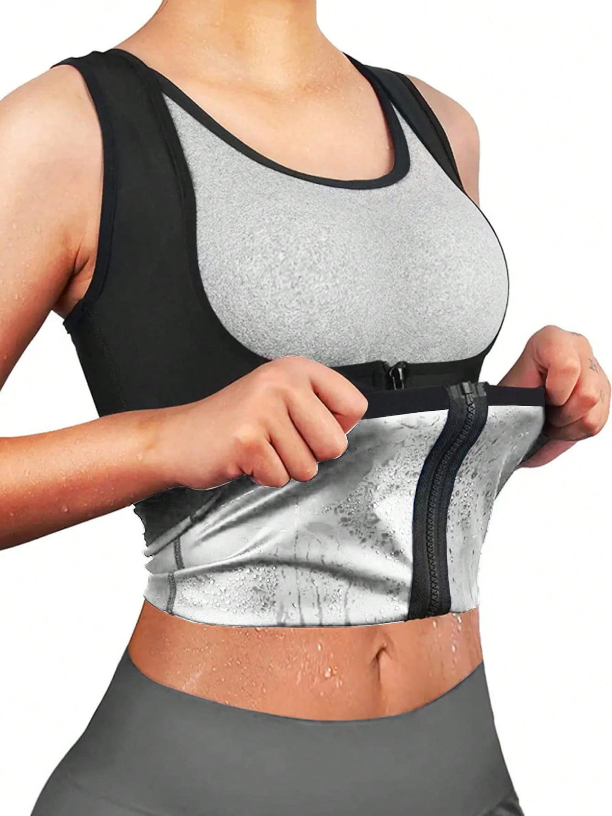 Women's Sports Outdoor Body Shaping Sauna Vest