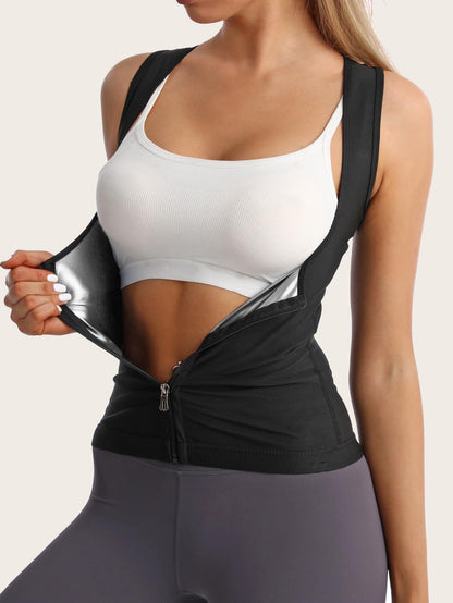 Women's Sports Outdoor Body Shaping Sauna Vest
