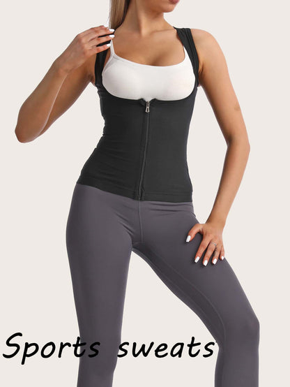 Women's Sports Outdoor Body Shaping Sauna Vest