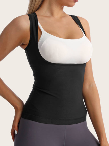 Women's Sports Outdoor Sweat Vest Sauna Suit Body Shaping Waist Belt Fitness Accessory