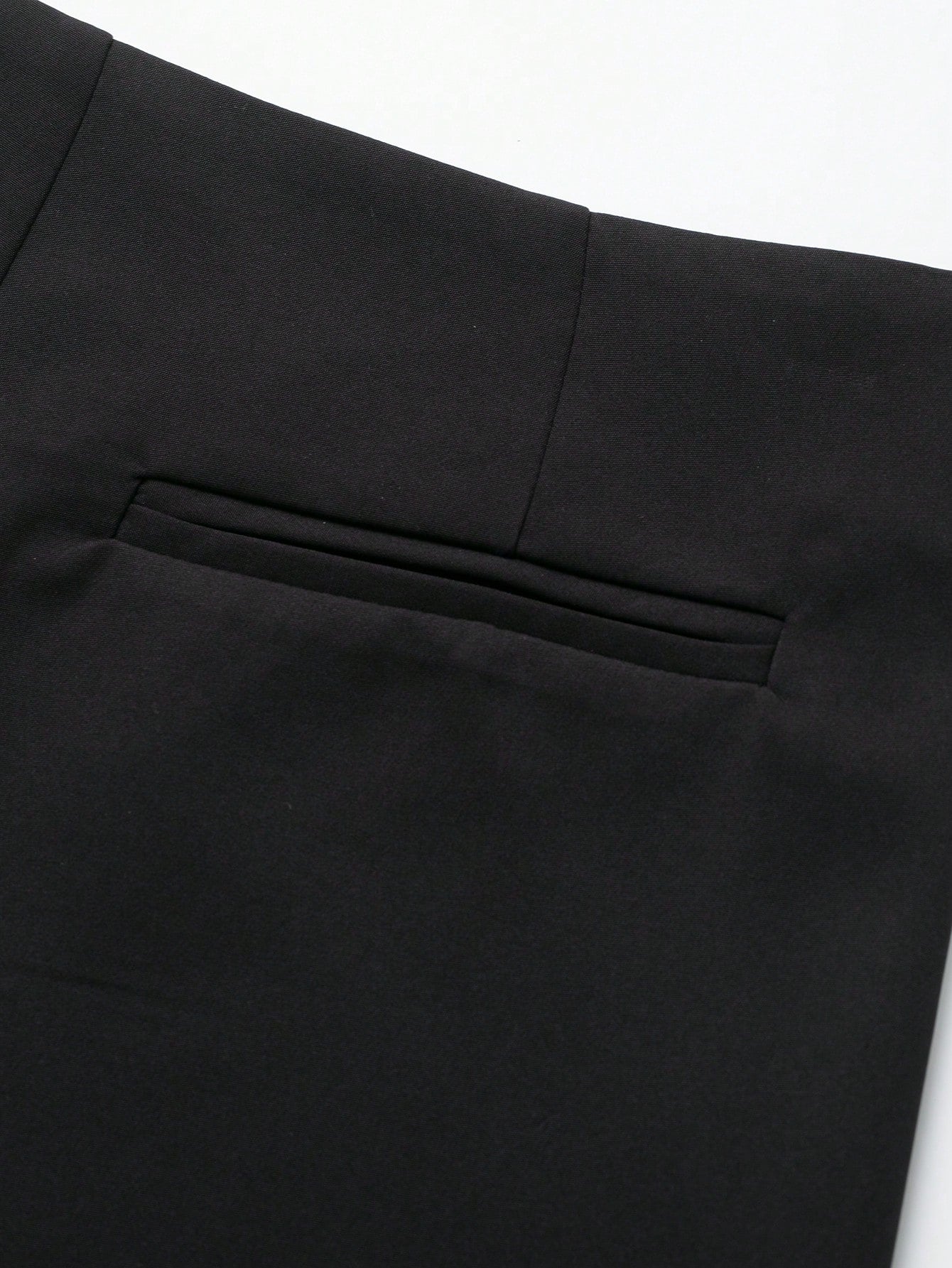 Women's Summer Solid Color Asymmetrical Hem Zipper Skorts Black, Everyday Wear