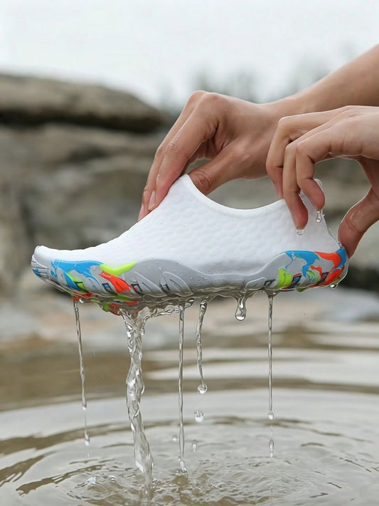 Women's Wading Shoes, Non-Slip Breathable Snorkeling Shoes, Suitable For Swimming Pools, Beach Shoes, Surfing Vacation, Couple Shoes