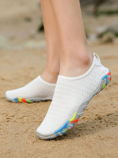 Women's Wading Shoes, Non-Slip Breathable Snorkeling Shoes, Suitable For Swimming Pools, Beach Shoes, Surfing Vacation, Couple Shoes