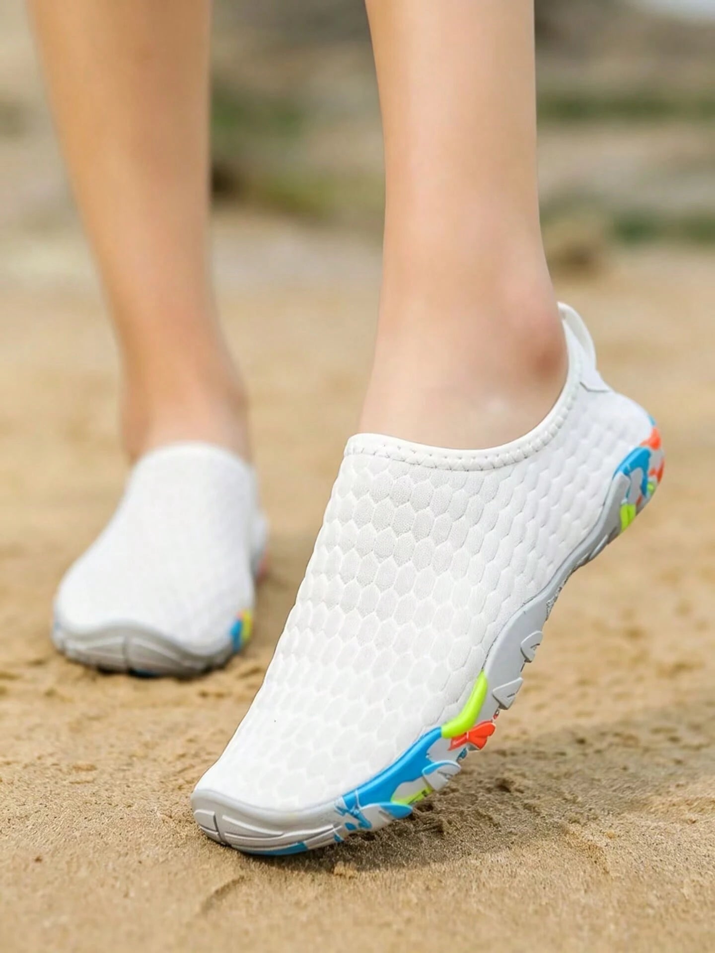 Women's Wading Shoes, Non-Slip Breathable Snorkeling Shoes, Suitable For Swimming Pools, Beach Shoes, Surfing Vacation, Couple Shoes