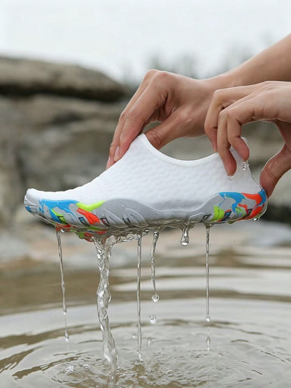 Women's Wading Shoes, Non-Slip Breathable Snorkeling Shoes, Suitable For Swimming Pools, Beach Shoes, Surfing Vacation, Couple Shoes
