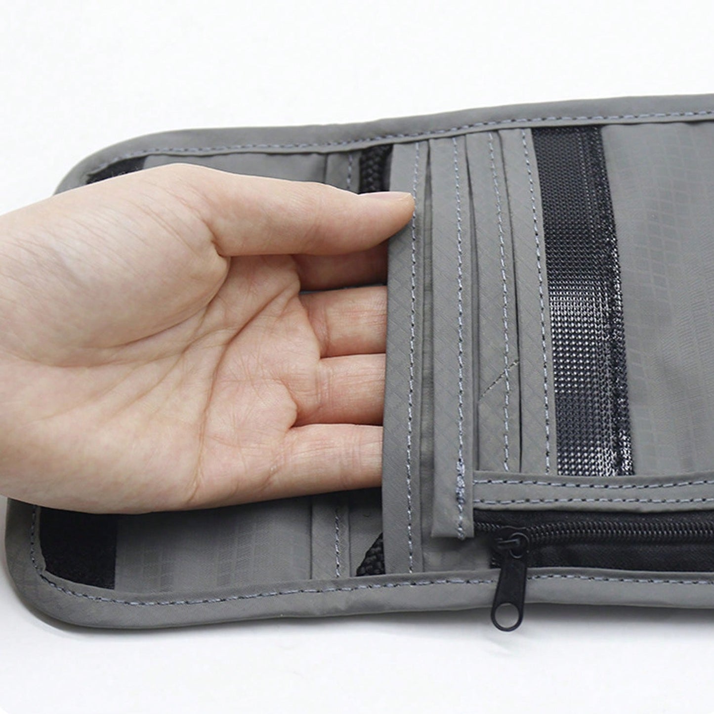 XAXRE Travel Neck Wallet (5.5 Inches Long X 7.9 Inches Wide), RFID Anti-Theft Passport Holder (Crossbody/Neck), Adjustable Strap Length (21.3 Inches), Secure And Lightweight Passport Travel Wallet, Me