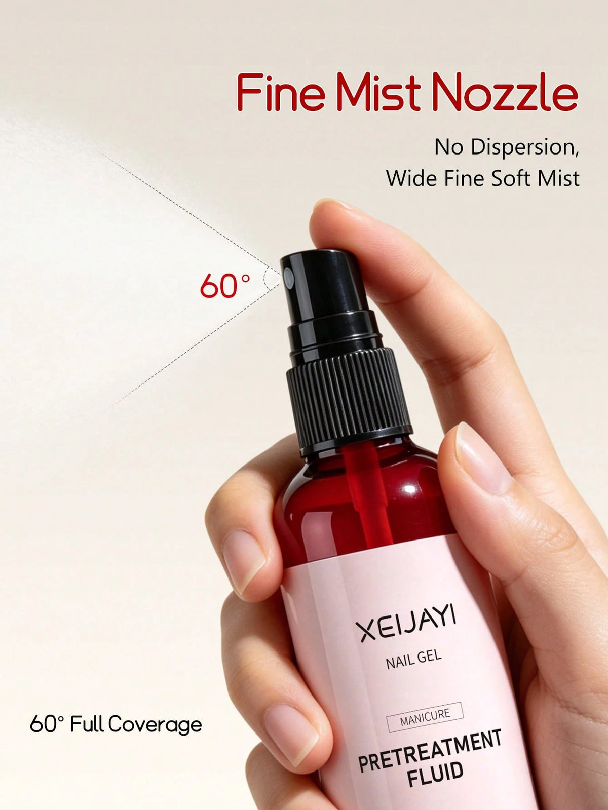 XEIJAYI 3 Bottles 100ml Nail Care Liquid, Cuticle Softener, Nourishing Oil, Manicure & Pedicure Tool