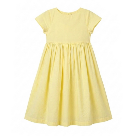 Yellow Girls Dress