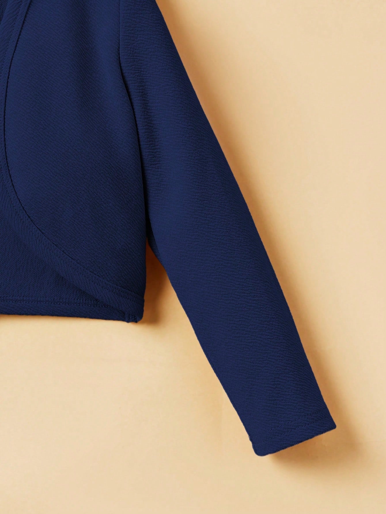 Young Girl Casual Cute Solid Color Knit Cardigan,In Fall/Winter