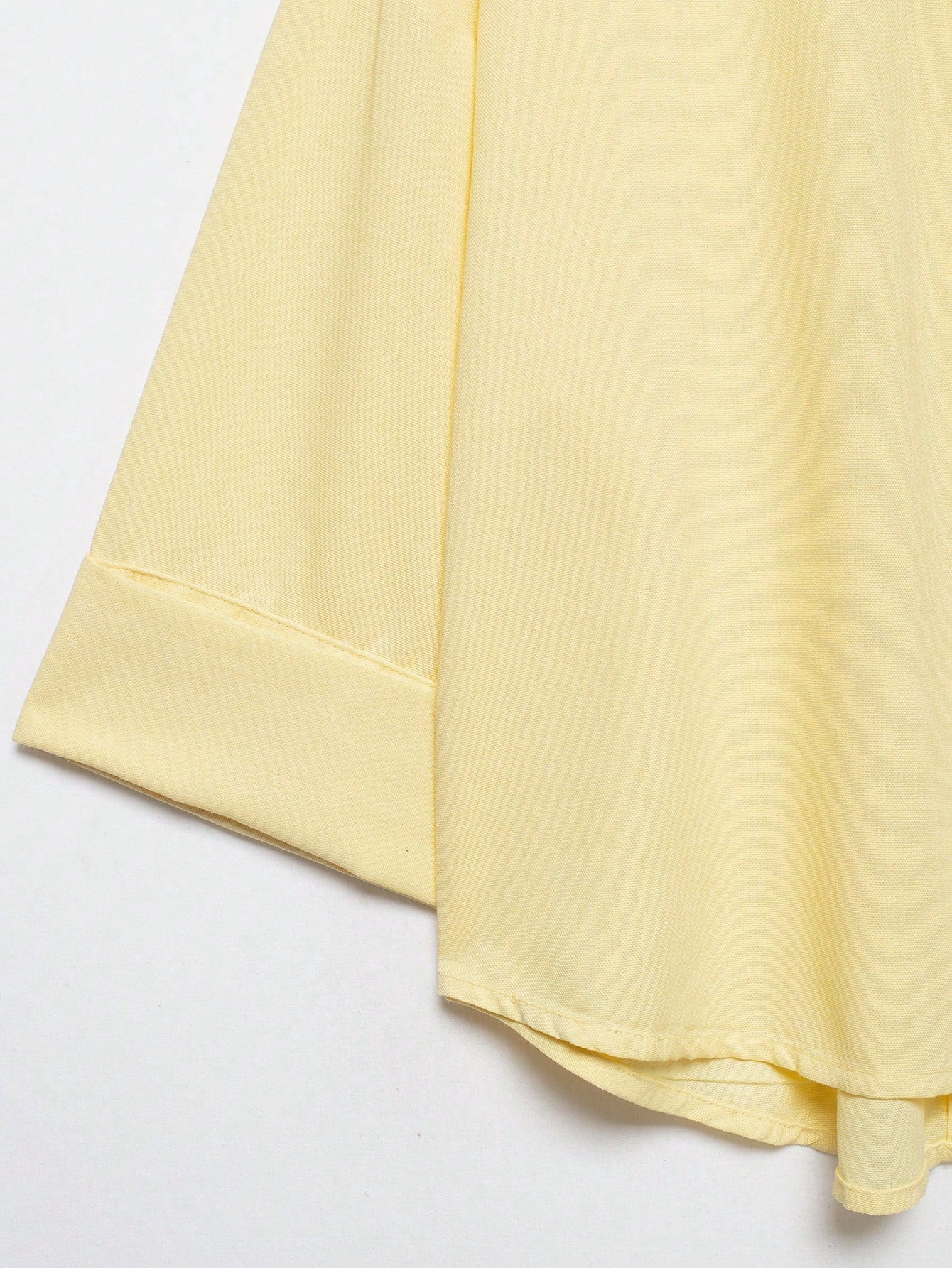 YROOE Fashion Casual Versatile Women's Blouse, Minimalist/Business Casual/Daily Commute/Elegant, Lightweight Loose Collar Long Sleeve Shirt- Light Yellow Summer, Work To Weekend