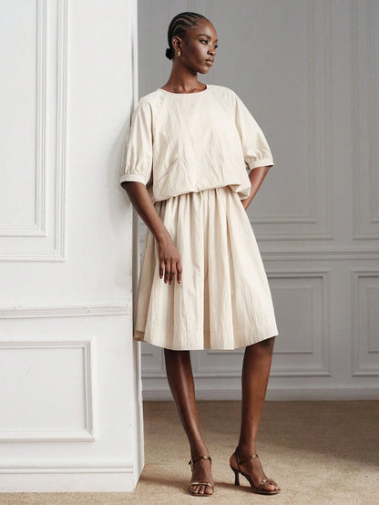 Zanirela Women's Solid Color Casual Minimalist Party & Travel Dress
